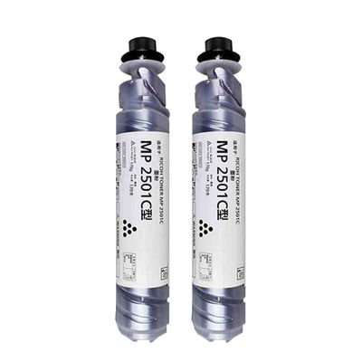 Dostępny zamówienie na próbkę do testowania czarnego tonera Ricoh MP2501C dla MP2014 MP2001 MP2501