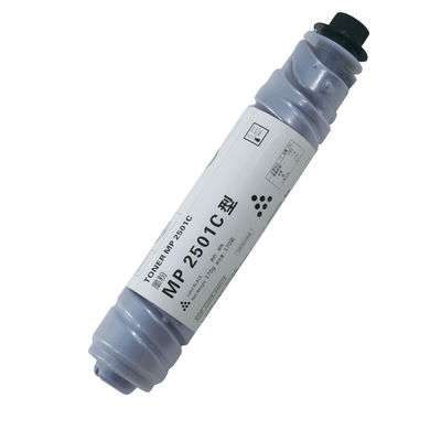 Dostępny zamówienie na próbkę do testowania czarnego tonera Ricoh MP2501C dla MP2014 MP2001 MP2501