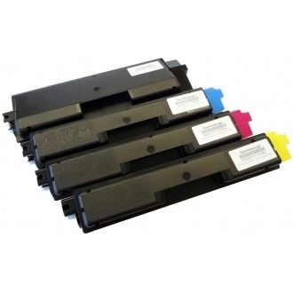 Trwały toner Kyocera TK590 do drukarek Kyocera FS C2026 i C2126, oferujący opcje tonerów czarnego, cyjanowego, purpurowego i żółtego