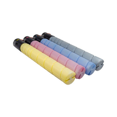 Toner Minolta do bizhub C454e C554 C554e oferujące pełne zestawy czarnych, cyjanowych, żółtych i magenta kartridży z testami