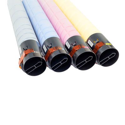 Toner Minolta do bizhub C454e C554 C554e oferujące pełne zestawy czarnych, cyjanowych, żółtych i magenta kartridży z testami