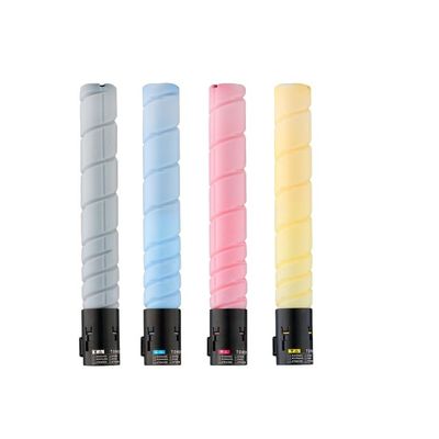 Tusze do drukarek Minolta do kopiarki Konica Minolta Bizhub C458 558 658, dostępne w kolorach czarnym, cyjanowym, żółtym i magenta, w 100% przetestowane