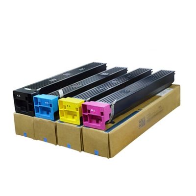TN711 Toner Cartridge dla Konica Minolta Bizhub C654 C754 Czarny / Cyan / Żółty / Magenta